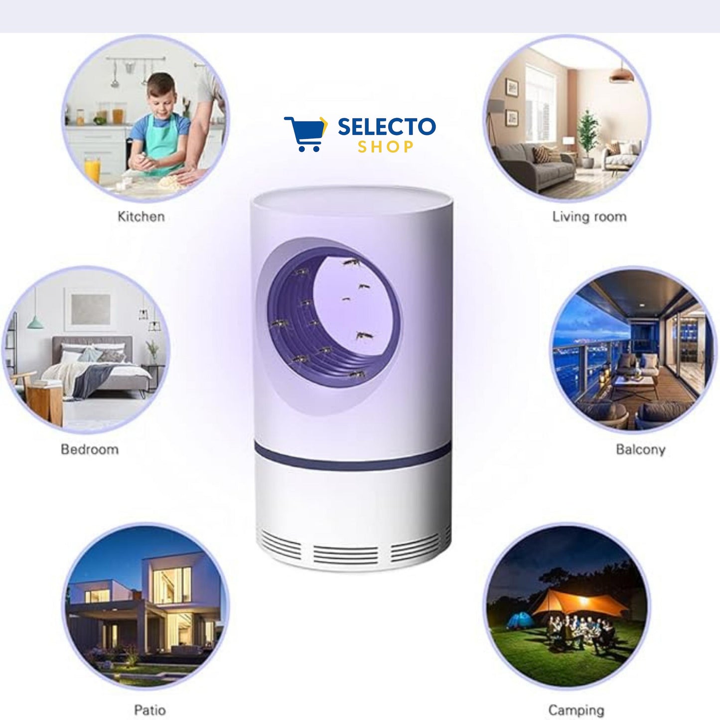 BugOff Pro/ Lampara Anti-mosquito